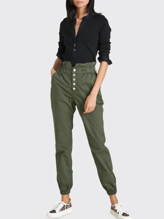 Veronica Beard Pants - Veronica Beard Tedi Tapered High Rise Pant